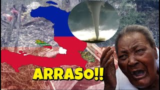 LA QUE FALTABA EN HAITI Tornado acaba con ´ TO [upl. by Adnwahsor]