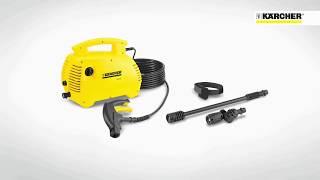 Karcher K2420 Pressure Cleaner Air Con KAP [upl. by Brandes238]