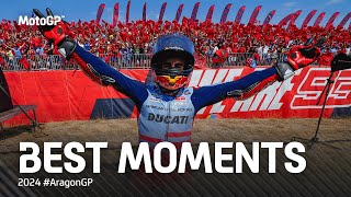 Best MotoGP™ Moments 🥇  2024 AragonGP 🏁 [upl. by Penthea]