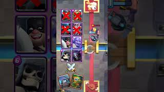 Mini Pekka amp Dart Goblin 🆚 All Epic cards ☠️ clashroyale shorts [upl. by Ahsyle]