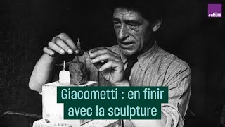 Alberto Giacometti  quotSi je fais de la sculpture cest pour en finirquot  CulturePrime [upl. by Terena364]