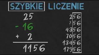 Jak błyskawicznie liczyć kwadraty liczb od 25 do 75  Szybkie liczenie w pamięci [upl. by Boys]