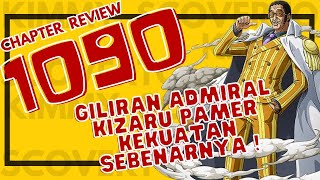 Chapter Review 1090  Luffy VS Admiral Kizaru One Piece [upl. by Kari779]