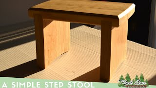 A Simple Step Stool [upl. by Jocelyne182]