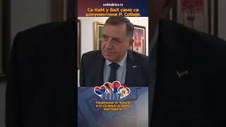 Додик У БиХ са КиМ само са документима Р Србије srpskisvet vulin dodik [upl. by Nivle]