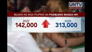 Kaso ng HIV at AIDS sa Pilipinas patuloy na tumataas — DOH [upl. by Adniuqal]