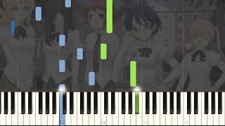 Katawa Shoujo  Innocence Piano Tutorial [upl. by Arun]