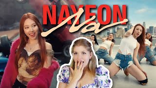 NAYEON나연  ABCD MV reaction [upl. by Hackney]