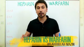 مقارنة بين الهيبارين و الوارفرين Heparin Vs Warfirin عبدالله مازن [upl. by Inele391]