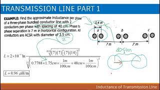 Transmission Line Geometric Mean Distance and Radius Inductance of Transmission Line Part 2 [upl. by Dorcas719]