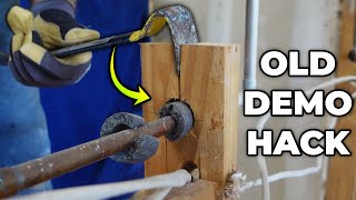 HOW to DEMOLISH A WALL and Keep Everything INTACT  Kitchen Remodel Part 1 [upl. by Han]