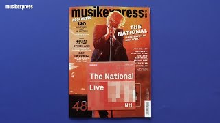 Die SeptemberAusgabe des Musikexpress mit The National [upl. by Diamante530]