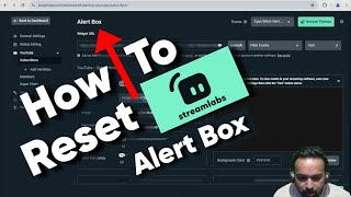 How to Reset a Streamlabs Alert Box  Alert box Setup hindi guide [upl. by Rance]