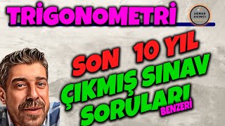 TRİGONOMETRİ ÇIKMIŞ SORULAR  SON 10 YILIN BENZETİLMİŞ SORULARI  PDF [upl. by Mariette667]