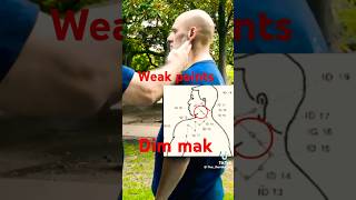 Dim mak weak points death touch Kung Fu wushu martial arts karate Shaolin aikido master hapkido [upl. by Adiam]