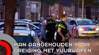 Telefoontje over man met vuurwapen zorgt voor grote politieactie op de Tongelresestraat [upl. by Palm]