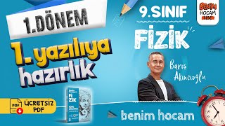 9Sınıf  Fizik  1Dönem  1Yazılıya Hazırlık  Barış Akıncıoğlu [upl. by Zimmermann]