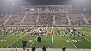 Massillon Tiger Swing Band Halftime show 2023 week 11 [upl. by Himelman265]