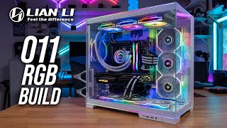 Lian Li O11 RGB Build Timelapse [upl. by Cutlip]