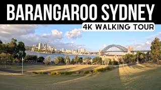 4K 🌅 Barangaroo Reserve to Sydney Harbour Bridge Walking Tour 🇦🇺 Australia [upl. by Malha42]