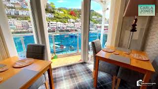 FOR SALE £650000 Shellseekers The Quay West Looe Cornwall [upl. by Hadeehuat]