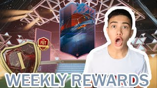 OMG My FUT HEROES Upgrade pack  RANK 1 FUT Champions Weekly Rewards FIFA 22 [upl. by Arimak]