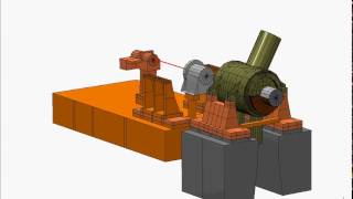 Turbine Driven Reactor Feedwater Pump Operating Deflection Shape ODS [upl. by Colpin]