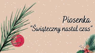 Świąteczny nastał czas🎄piosenka świąteczna dla dzieci  Raz aniołek zleciał z nieba  Mama Rytmiczka [upl. by Imugem]