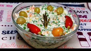 FRANCUSKA VEGAN SALATA  POSNO FRENCH VEGAN SALAD [upl. by Nowtna20]