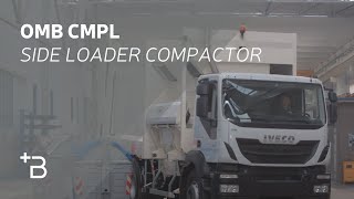 OMB CMPL Side loader compactor for waste collection [upl. by Dodds]