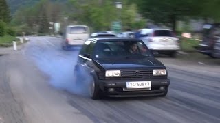 Wörthersee 2016 Turbo Action  nach dem See 2016  Sabotnig Mischkulnig Turbokurve [upl. by Arraek626]