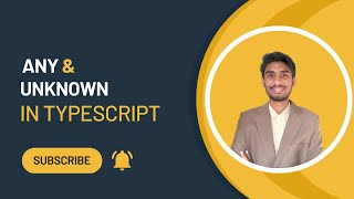 Any amp Unknown in Typescript  Hindi  Urdu  Ninja learners [upl. by Ursas813]