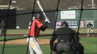 Late inning rallies doom Milligan baseball team on day one [upl. by Immas]