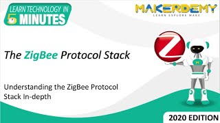 The ZigBee Protocol Stack 2020  Learn Technology in 5 Minutes [upl. by Nirmak]