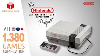 The NES Project  All 1380 NES Games  Every Game USEUJP [upl. by Eizzik]