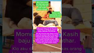 Baim wong pelit anak sendiri saja pakai baju bekas rafathar😔 paula shorts [upl. by Oniratac]