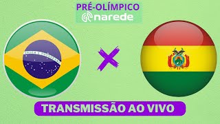 BOLÍVIA X BRASIL AO VIVO  PRÉOLIMPICO 2024 AO VIVO [upl. by Hammerskjold912]