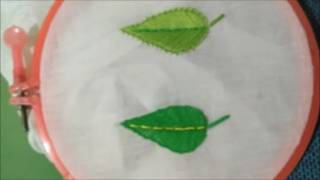 handmade embroidery easy design embroiderydesign easy simple [upl. by Enorahs126]