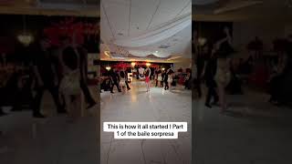 Part 1 of how the quinceanera surprise dance started [upl. by Kovar]