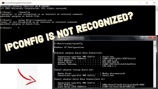 How to Fix IPConfig Not Recognised as Internal or External Command [upl. by Suckow982]