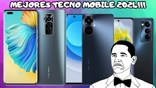 TOP 4 MEJORES CELULARES DE TECNO PARA 2024 [upl. by Hpseoj10]