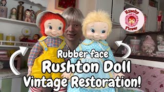 Rushton Star Creation Restoration How to Restore A Vintage Rushton Doll [upl. by Enitsirc]