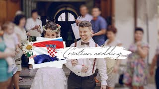 We Crashed a Street Wedding in Zadar Croatia [upl. by Enelhtac939]