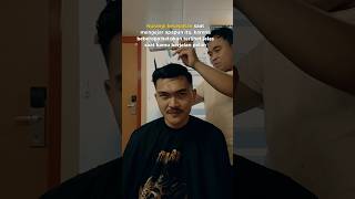 Midd Fade Dari Seorang Master Cukur barbershop pangkasrambut fadebarber haircut burstfade [upl. by Eisele]