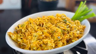 Schezwan Egg Fried Rice  Must Try [upl. by Dimond]