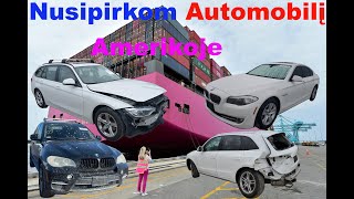 Kaip mes pirkom automobilį iš JAV pirkom viena nupirkom keturis Patarimai pastebejimai perkantiems [upl. by Claribel]