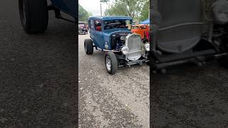 Ducktail Run 👍🏻 carshow ducktail classiccars antique farming hotrod [upl. by Icram54]