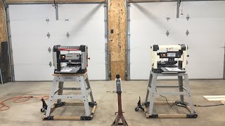 Ridgid TP1300 Battles the Shop Fox W1877 [upl. by Ariaj]