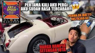 Aku TERCABAR Di EVENT ART OF SPEED  UPGRADE Camera Aku unboxing INSTA360 X4 [upl. by Dinesh]