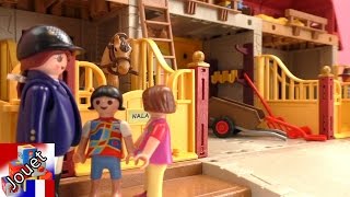 Ecurie Playmobil Country Story – Lena et Chrissy – Un WeekEnd au centre équestre – Partie 1 [upl. by Enineg967]